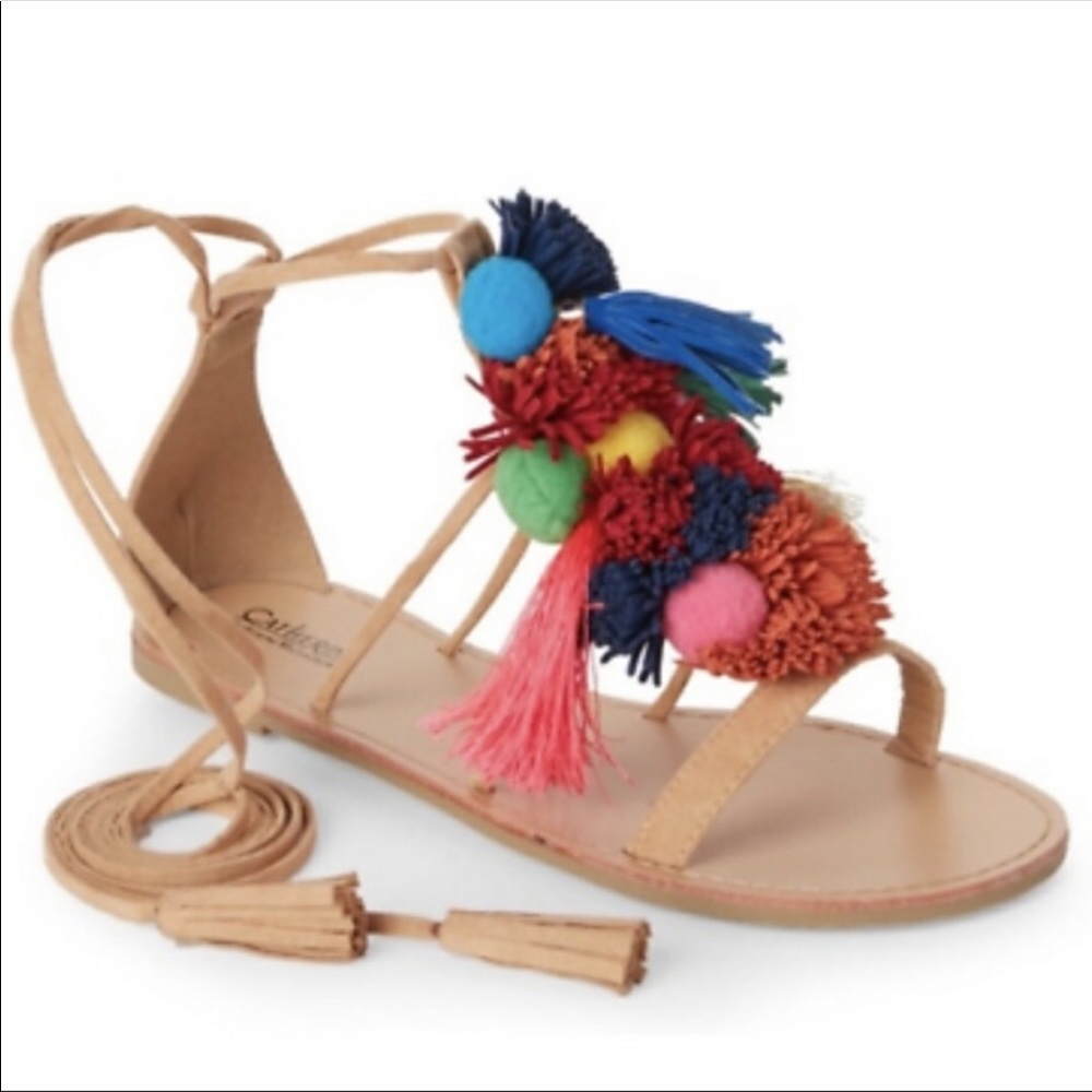 Catherine Pom Pom pomisha sandals new in box